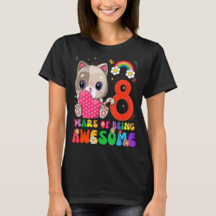 Camiseta Niños adolescentes de 8 años Chica alucinante C