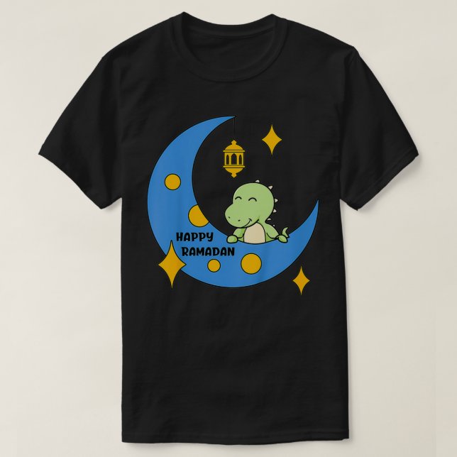 Camiseta Niños adoran Ramadan Mubarak Ramadan Kareem Eid Mu (Diseño del anverso)