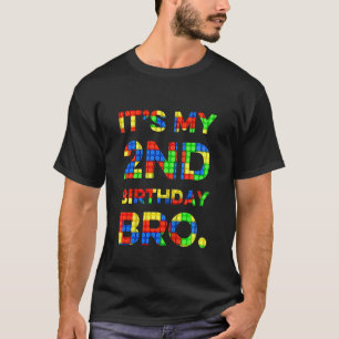 Camiseta Niños adormecidos segundo cumpleaños edificio de b