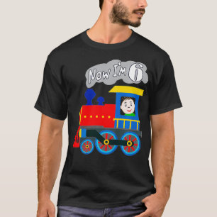 Camiseta Niños Ahora tengo 6 años lindo divertido locomot d