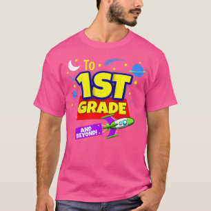 Camiseta Niños Al Infinito Y Más Allá A La Escuela Primero