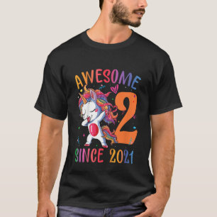 Camiseta Niños alucinantes desde 2021 Dabbing Unicorn 2nd B