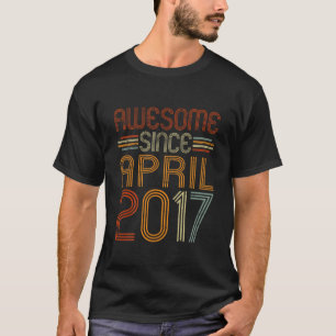 Camiseta Niños alucinantes desde abril de 2017 Chicas mascu