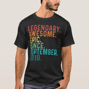 Camiseta Niños alucinantes desde setiembre de 2019 3 años d