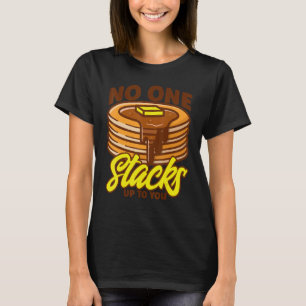 Camiseta Niños amantes de los panqueques nadie se compara a