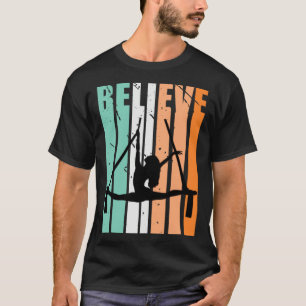Camiseta Niños amo yoga aéreo danza creo yoga aéreo aéreo