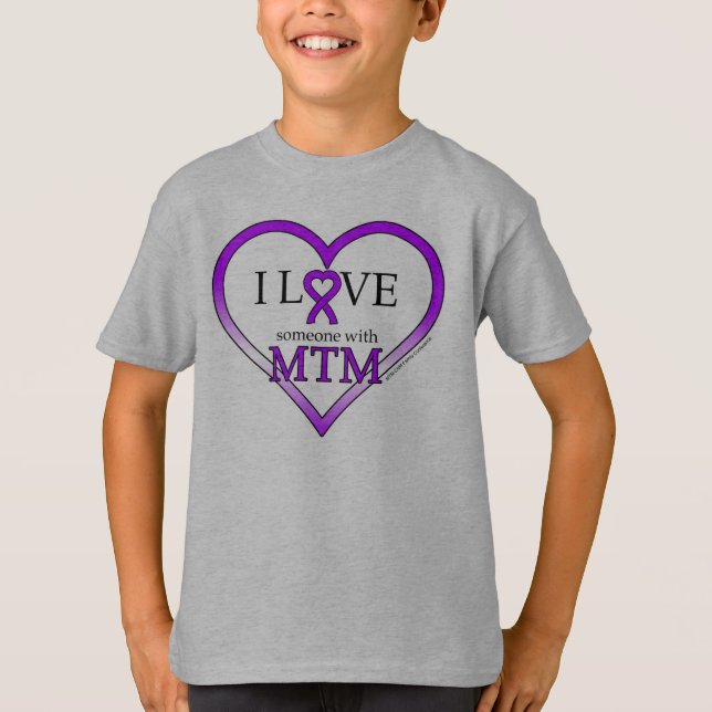 Camiseta (niños) - amor de I alguien con MTM (Anverso)
