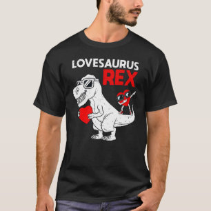 Camiseta Niños Amor Rex Dab Corazón Dino Niños Pequeños Va