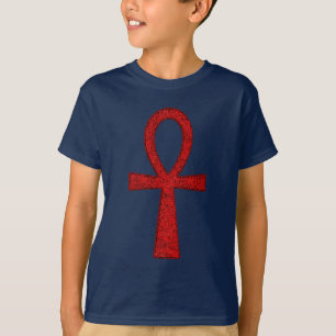 Camiseta Niños Ankh Rojos