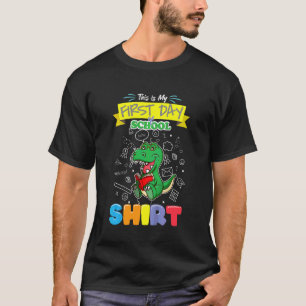 Camiseta Niños Antes De La Inscripción En El Jardín De Niño