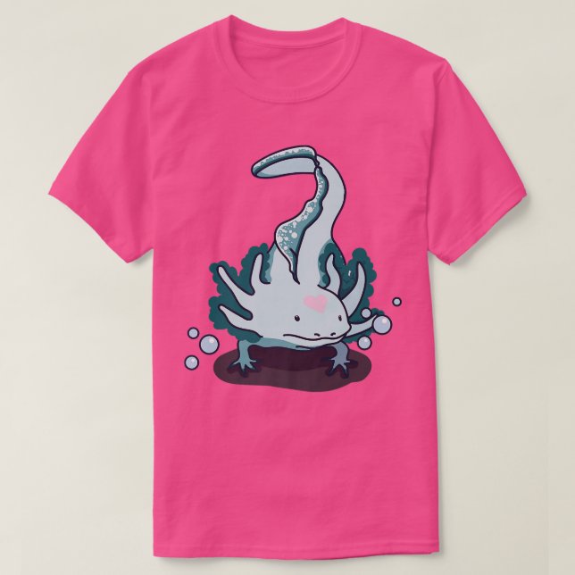 Camiseta Niños Aolotl Cute Hombres Mujeres Kawaii Aolotl Ae (Diseño del anverso)