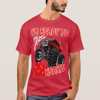 Camiseta Niños aplastan corazones camioneros monstruosos ni