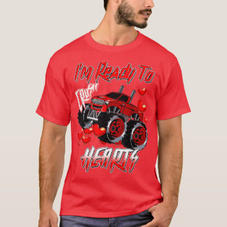 Camiseta Niños aplastan corazones camioneros monstruosos ni