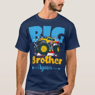 Camiseta Niños Ascendidos Al Camión De Monstruo B De Gran H