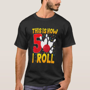 Camiseta Niños Así Es Como Traigo 5 Felices Botonas De Cump