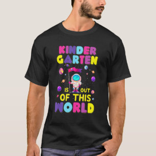 Camiseta Niños astronautas de kindergarten equipo de niños