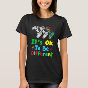 Camiseta Niños Autismo Juego Mes del Día de Concienciación 