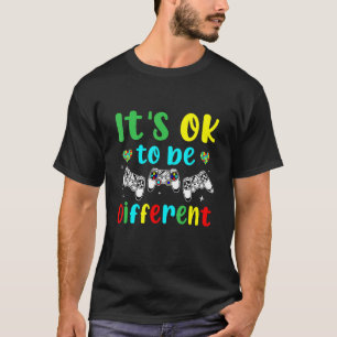 Camiseta Niños Autismo Juego Mes Día Conciencia Autismo Hom