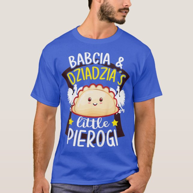 Camiseta Niños Babcia Dzidzias Pequeño Pierogi Papa Baby (Anverso)