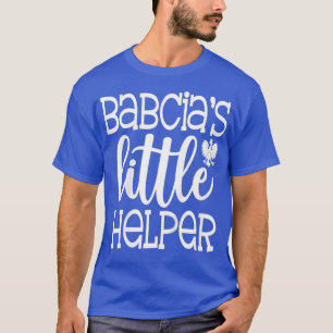 Camiseta Niños Babcia Little Pierogi Ayudante Niños Polacos