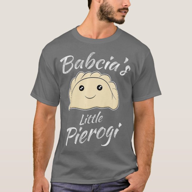 Camiseta Niños Babcia polaca Pequeño Pierogi (Anverso)