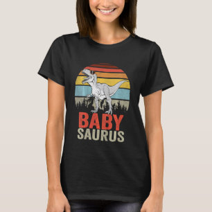 Camiseta Niños Babysaurus Rex Dinosaurio Bebé Saurus Famili