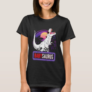 Camiseta Niños Babysaurus T Rex Dinosaur Baby Saurus Family