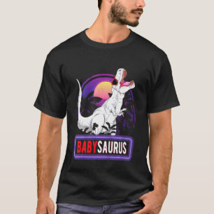 Camiseta Niños Babysaurus T Rex Dinosaurio Bebé Saurus Fami