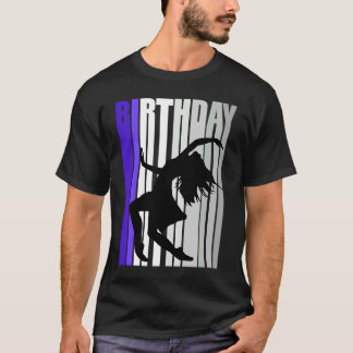 Camiseta Niños Baile Cumpleaños Mujeres Colores Baile Expre
