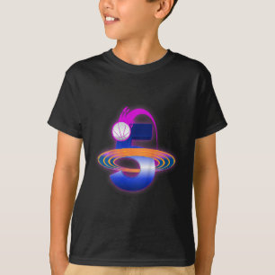 Camiseta Niños Baloncesto Espacial de 5 años Parte de cumpl