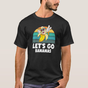 Camiseta Niños bananeros Hombres Mujeres Dejan Ir Bananas N