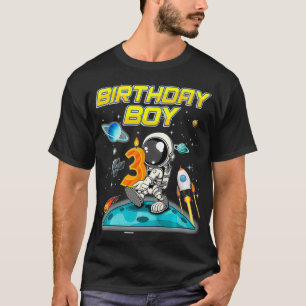 Camiseta Niños Bday Boy Planets Astro