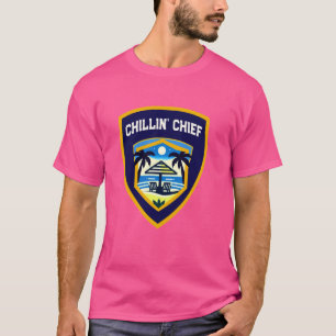 Camiseta Niños Beach CHILLINu2019 JEFE de Salvavidas Vacaci