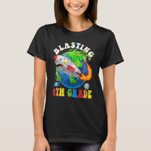 Camiseta Niños Blando En Cuarto Grado Primer Día De Té Esco
