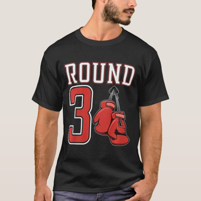Camiseta Niños Boxeador de 3 años Boxeador de 3 años (Anverso)