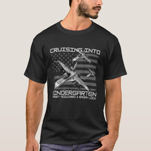 Camiseta Niños Boys Disparan De Vuelta A Jets Escolares (Anverso)