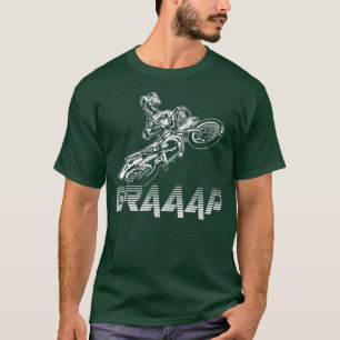 Camiseta Niños Brap Brap Motocross Dirt Bike Tee T