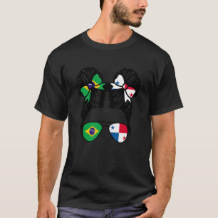 Camiseta Niños brasileños medio panameños Chicas brasileños