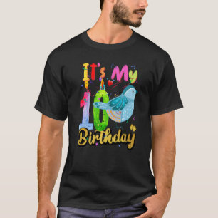 Camiseta Niños Brid 10 Años Cumpleaños Brid de 10 Años