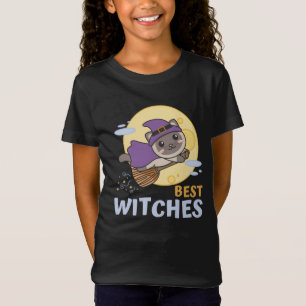 Camiseta Niños brujos de Halloween brujas brujas mejores br