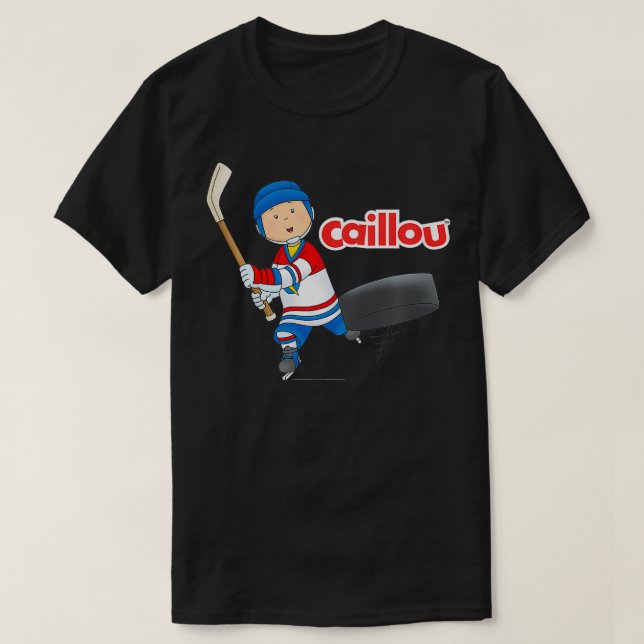 Camiseta Niños Caillou Hockey sobre hielo (Diseño del anverso)