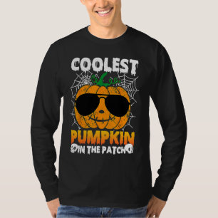 Camiseta Niños Calabaza Más Genial Del Parche Araña Toddle