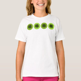 Camiseta Niños Camisas de cuatro hojas