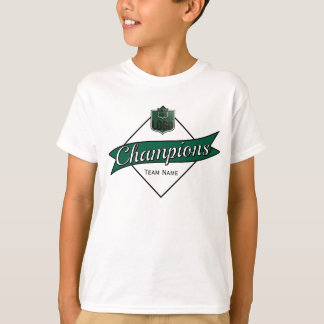 Camiseta Niños Campeones Personalizados Gráficos de Diamant