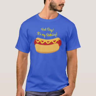 Camiseta Niños caninos calientes Fiesta de cumpleaños Cocin