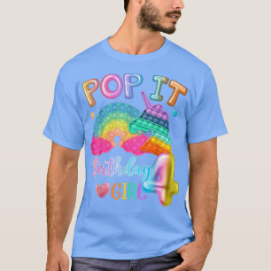 Camiseta Niños cantan en Chica de cumpleaños 4 para Chicas 
