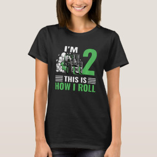 Camiseta Niños carretilla elevadora de horquillas levas de
