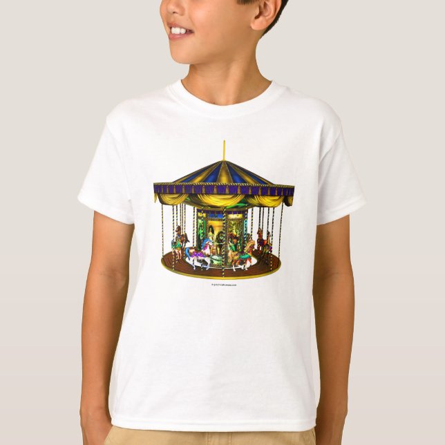 Camiseta Niños Carrusel de Oro (Anverso)