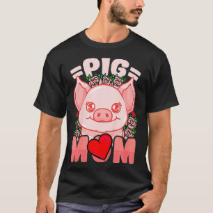 Camiseta Niños Cerdos Mamá Mamá Campesina