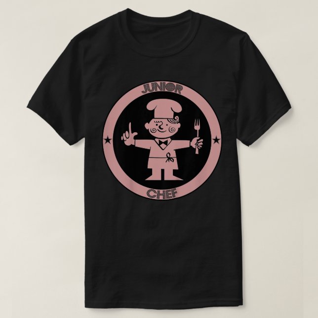 Camiseta Niños Chef júnior Cocinando Niños Chicas Niño C (Diseño del anverso)